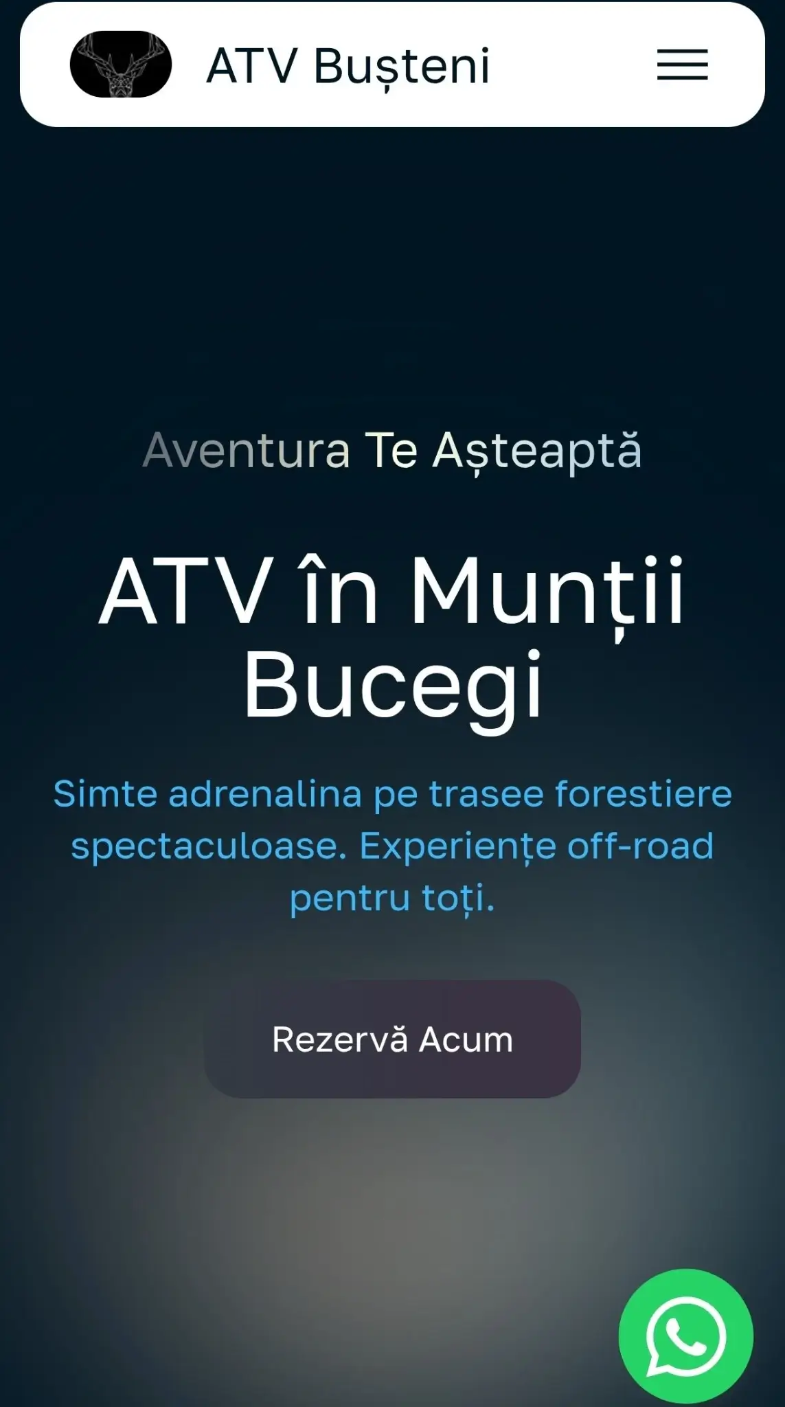 Site de Prezentare Inchirieri Atv Busteni