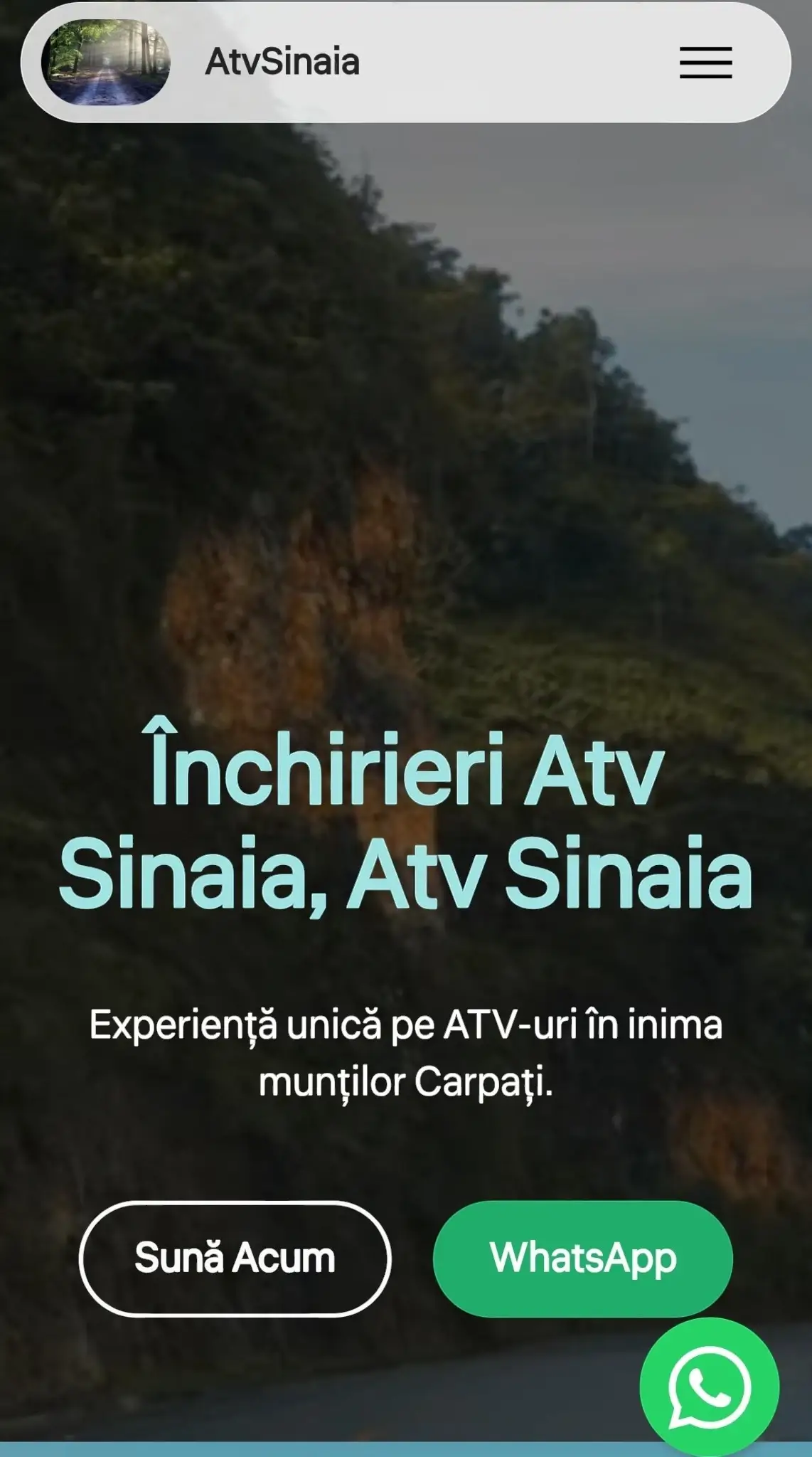 Site de Prezentare Inchirieri Atv